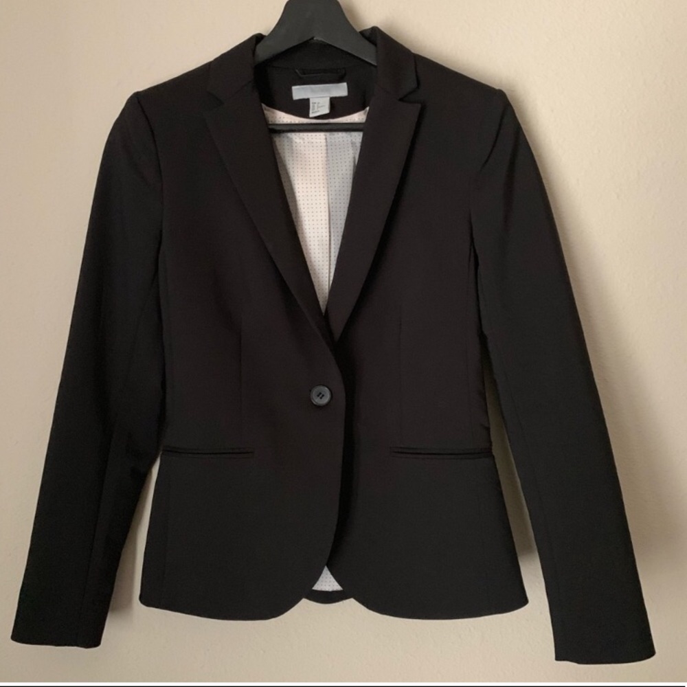 H&M black blazer